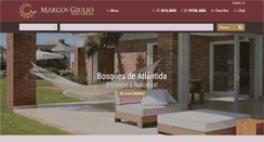 Desktop Screenshot of marcosgiulio.com.br